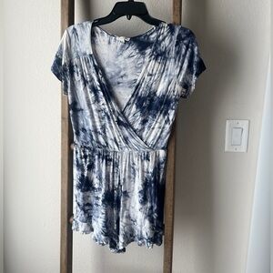 ROLLER COSTER - TIE DYE ROMPER SIZE M